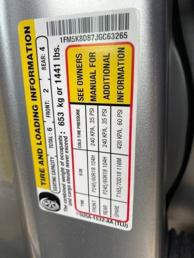 2018 Ford Explorer XLT