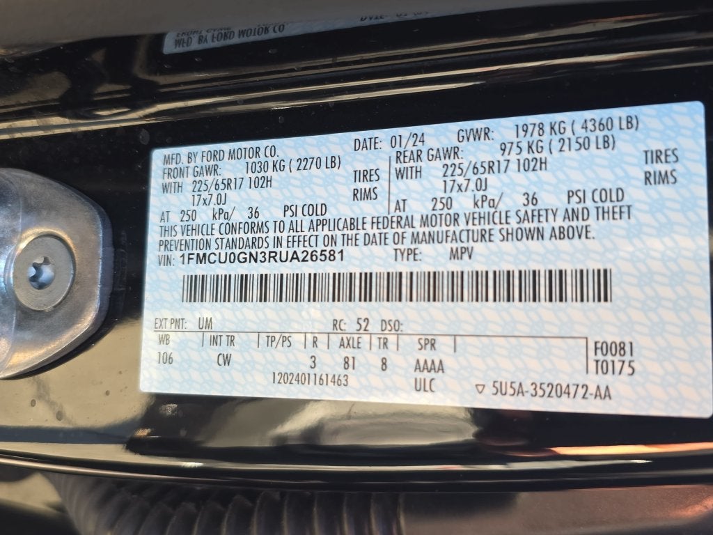 2024 Ford Escape Active