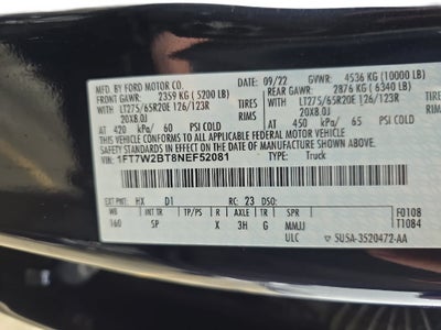 2022 Ford Super Duty F-250 SRW XL