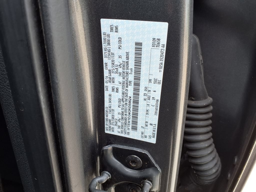 2016 Ford F-150 XLT