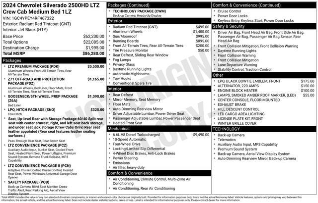2024 Chevrolet Silverado 2500 HD LTZ