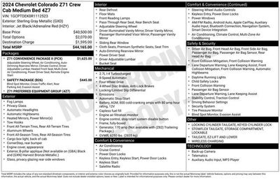 2024 Chevrolet Colorado Z71
