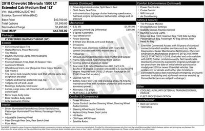 2018 Chevrolet Silverado 1500 LT