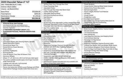 2020 Chevrolet Tahoe LT