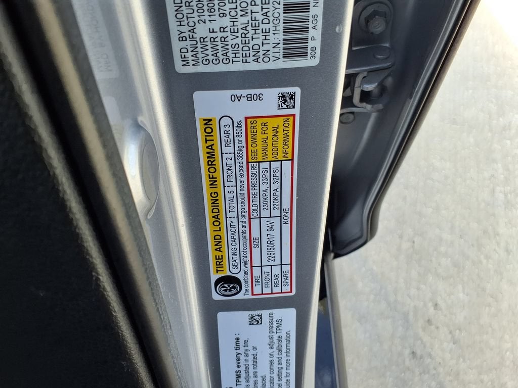 2023 Honda Accord Hybrid EX-L