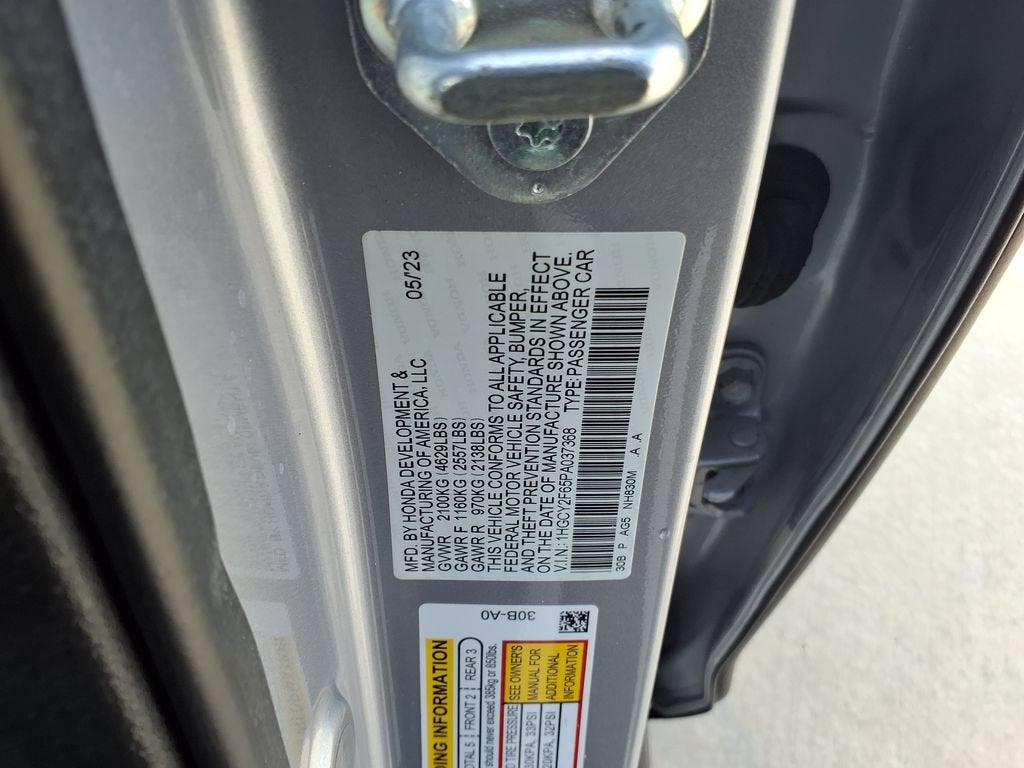 2023 Honda Accord Hybrid EX-L