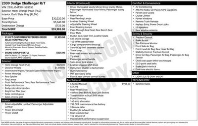 2009 Dodge Challenger R/T