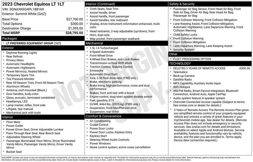 2023 Chevrolet Equinox LT