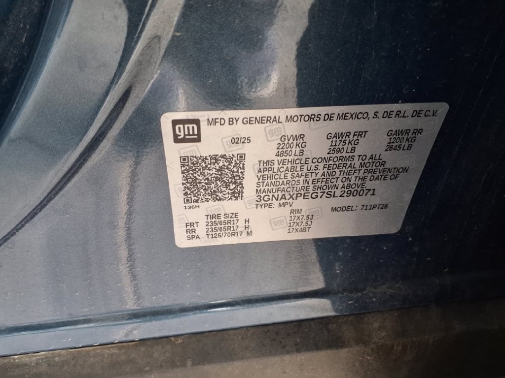2025 Chevrolet Equinox LT