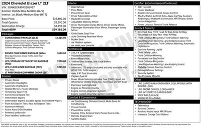 2024 Chevrolet Blazer 2LT