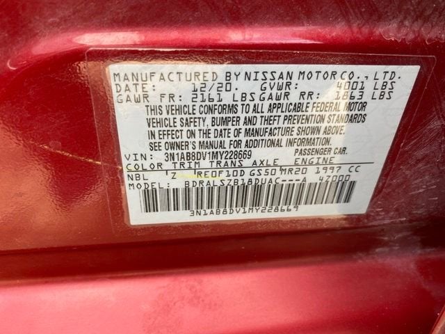 2021 Nissan Sentra SR