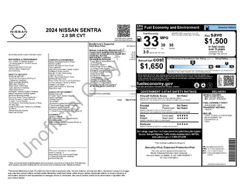 2024 Nissan Sentra SR