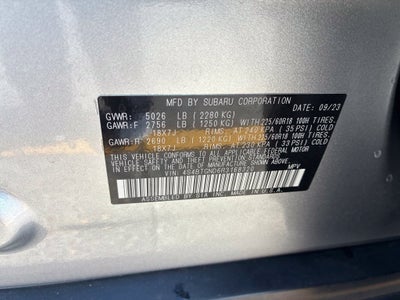2024 Subaru Outback Limited XT