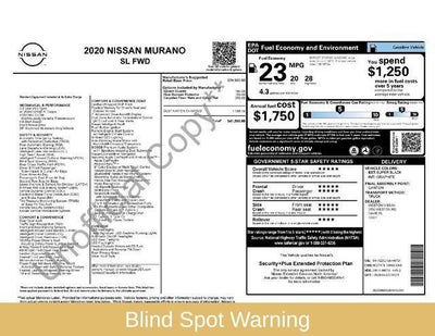 2020 Nissan Murano SL