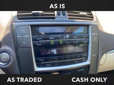 2011 Lexus IS 250 NA