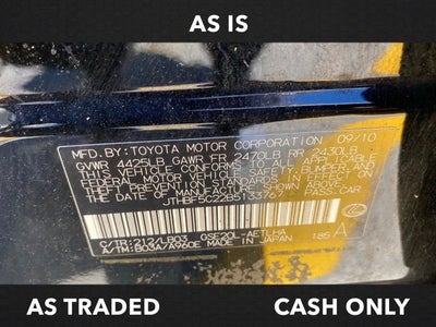 2011 Lexus IS 250 NA