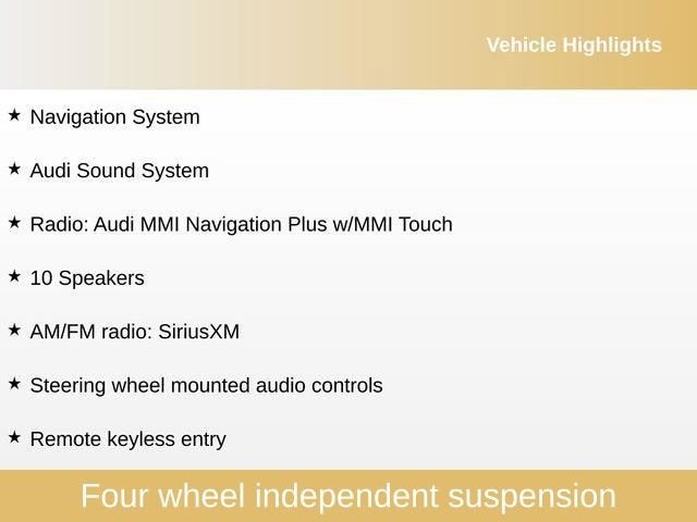 2018 Audi A6 Premium Plus