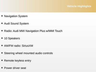 2018 Audi A6 Premium Plus