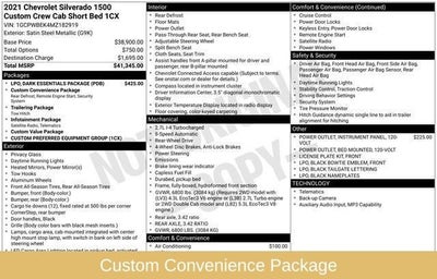 2021 Chevrolet Silverado 1500 Custom