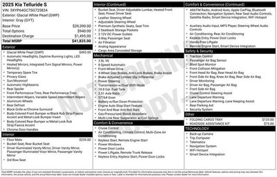 2025 Kia Telluride S