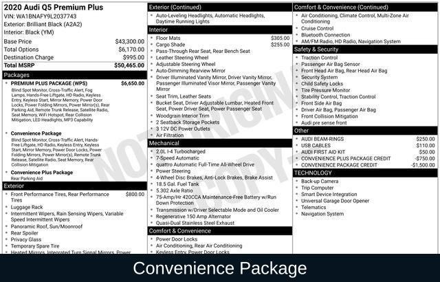 2020 Audi Q5 45 Premium Plus quattro