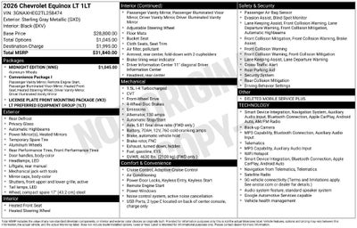 2026 Chevrolet Equinox LT
