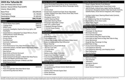 2025 Kia Telluride EX