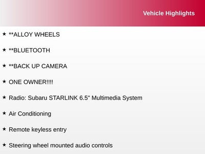 2022 Subaru Impreza Base