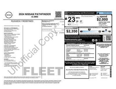 2024 Nissan Pathfinder S