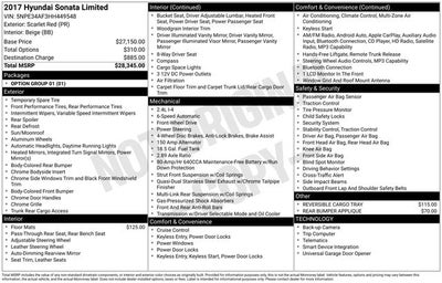 2017 Hyundai Sonata Limited