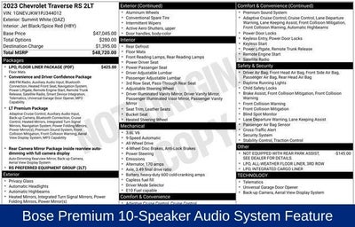 2023 Chevrolet Traverse RS