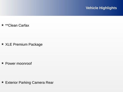 2016 Toyota Avalon XLE Premium