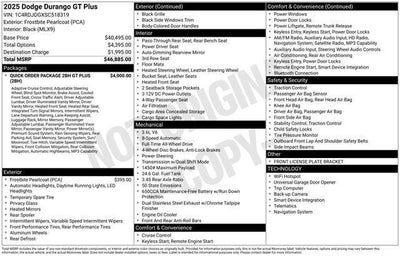2025 Dodge Durango GT Plus AWD