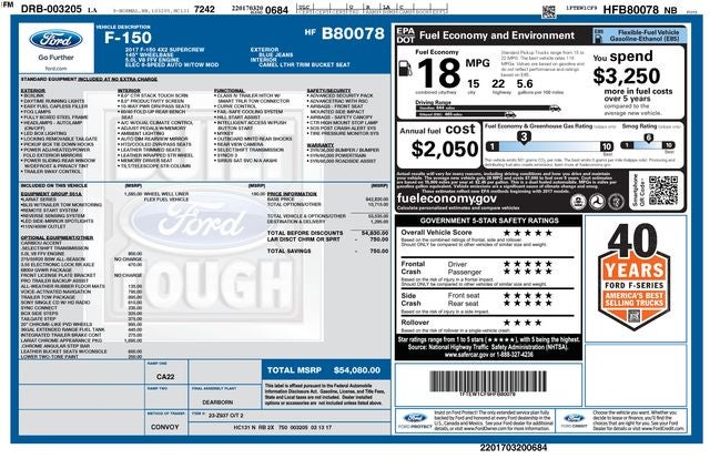2017 Ford F-150 Lariat