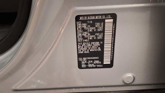 2019 Nissan Armada Platinum