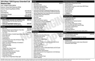 2014 RAM 1500 Express