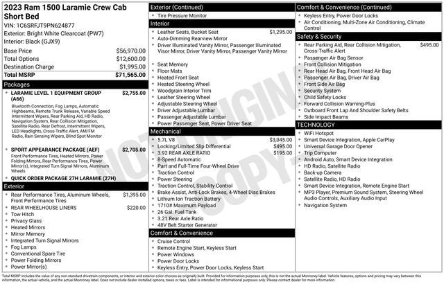 2023 RAM 1500 Laramie