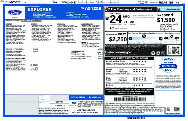 2024 Ford Explorer XLT