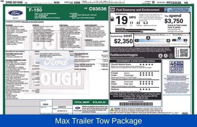 2023 Ford F-150 Lariat