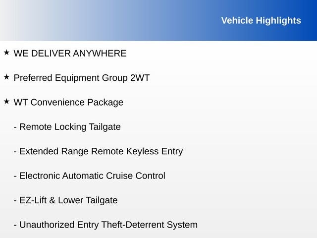 2021 Chevrolet Colorado Work Truck