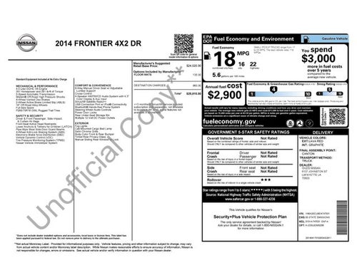 2014 Nissan Frontier Desert Runner