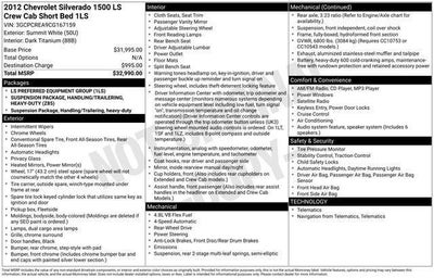 2012 Chevrolet Silverado 1500 LS