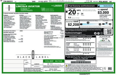 2023 Lincoln Aviator Black Label Premium