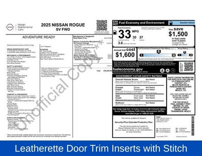 2025 Nissan Rogue SV
