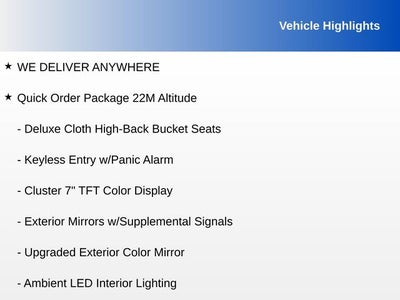 2023 Jeep Renegade Altitude