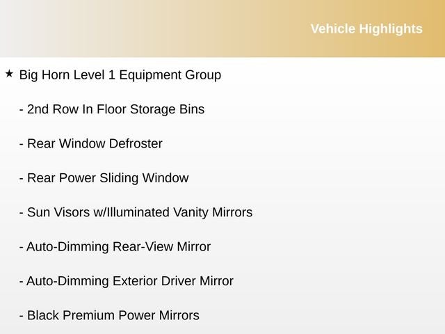 2022 RAM 1500 Big Horn/Lone Star