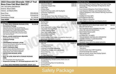 2022 Chevrolet Silverado 1500 LT Trail Boss