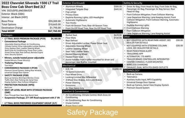 2022 Chevrolet Silverado 1500 LT Trail Boss