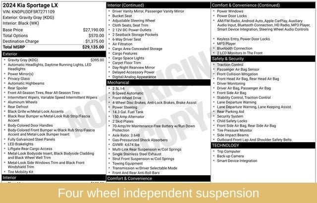 2024 Kia Sportage LX