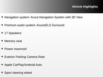 2021 Acura TLX A-Spec Package SH-AWD